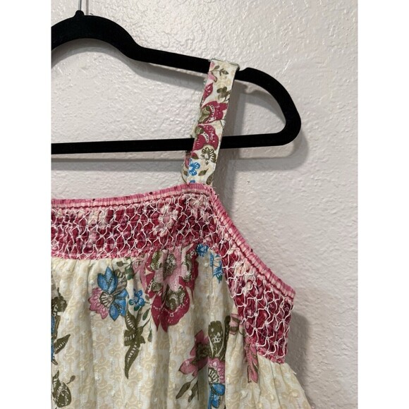 Lane Brane Smocked Square-Neck Maxi Dress Size 18/20 - Picture 5 of 10